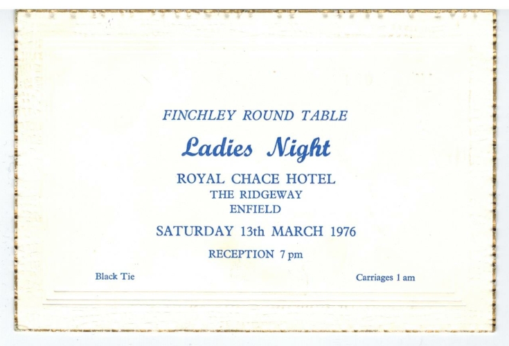 Invitation (Finchley Round Table)