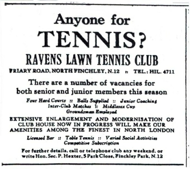 Ravens Tennis Club