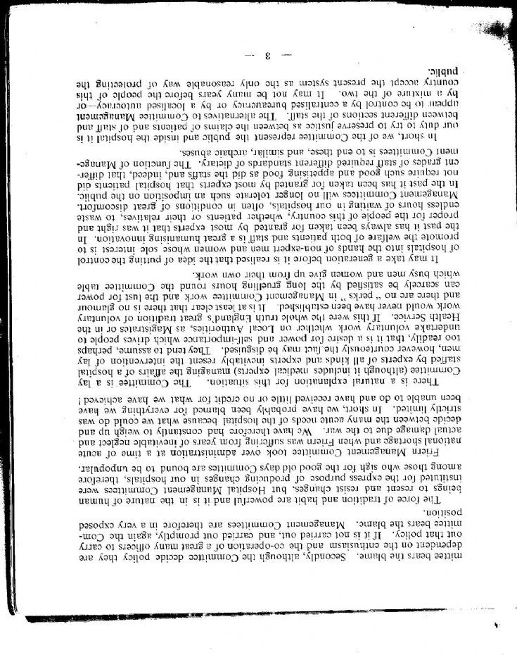 Friern Hospital Centenary Magazine 1950 - page 3