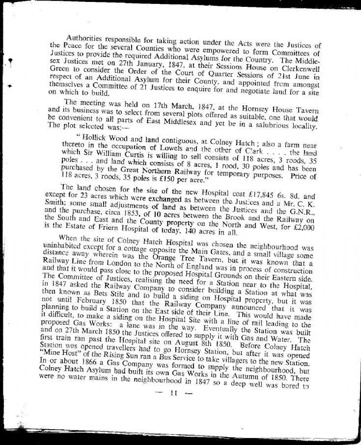 Friern Hospital Centenary Magazine 1950 - page 11
