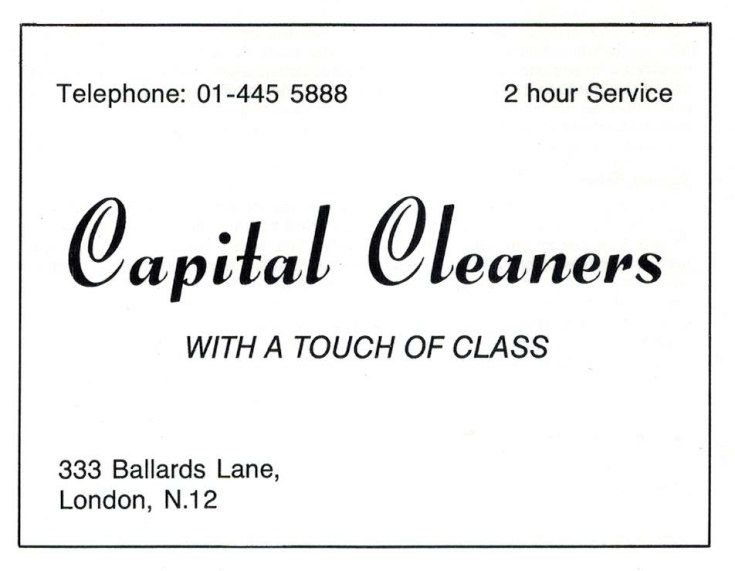 Capital Cleaners