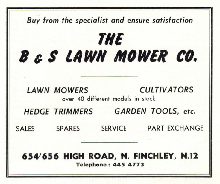 B & S Lawn Mower Co