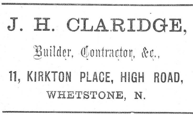 J H Claridge