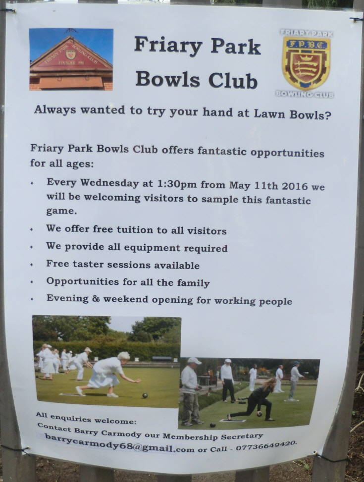 Friern Photo Archive Friary Park Bowling Club