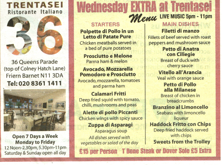 Trentasei