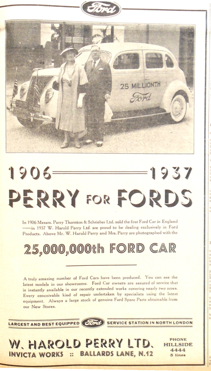 W Harold Perry