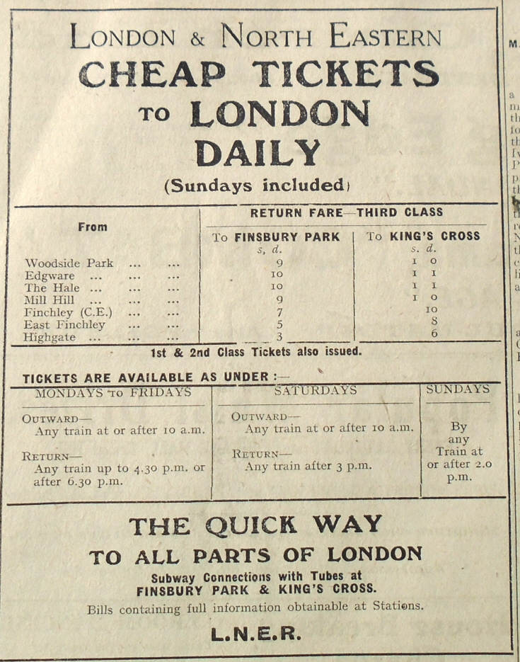 Friern and Finchley Photo Archive Trains