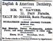 English & American Dentistry